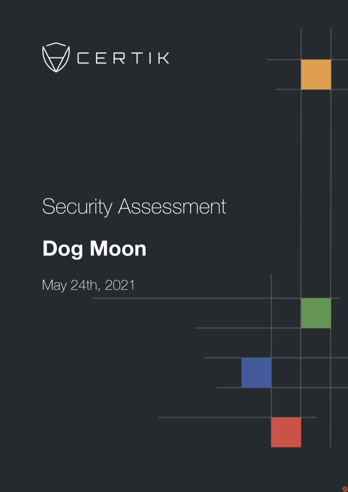 狗狗登月（DogMoon）成功通过国际知名审计公司CertiK的安全审计。